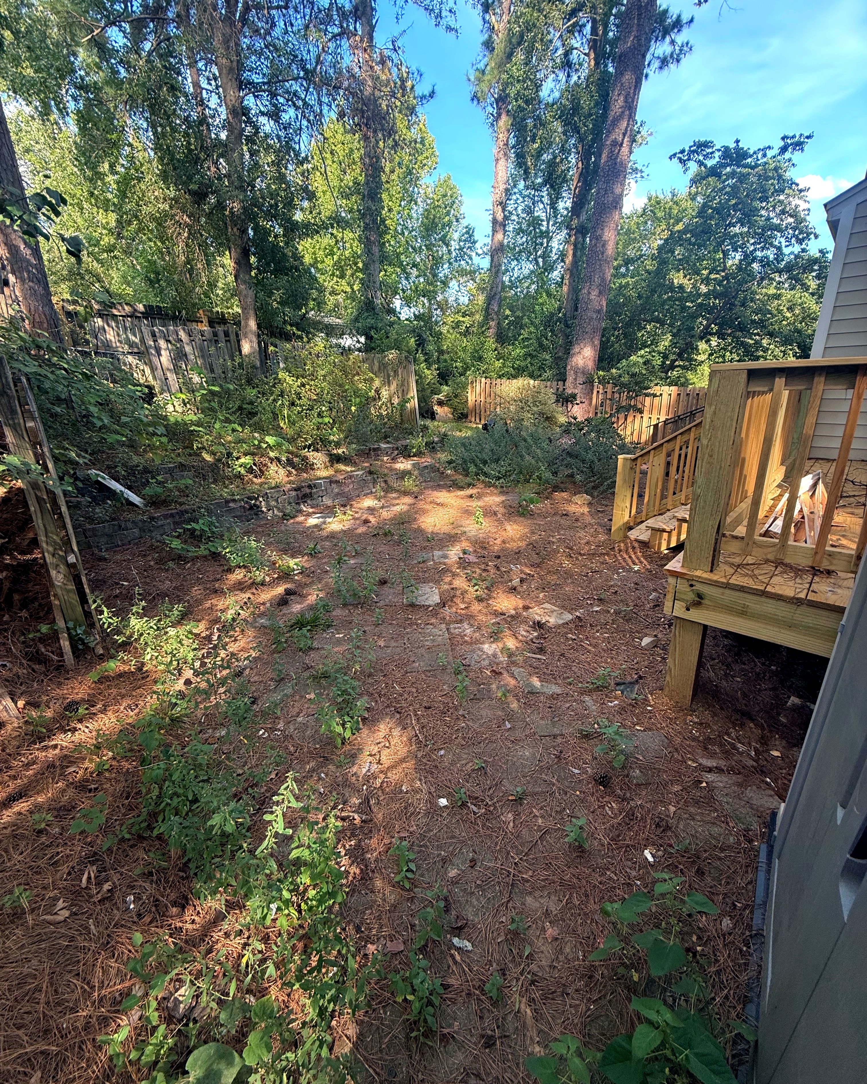 Landscaping job in Augusta, GA by Anything Exterior
