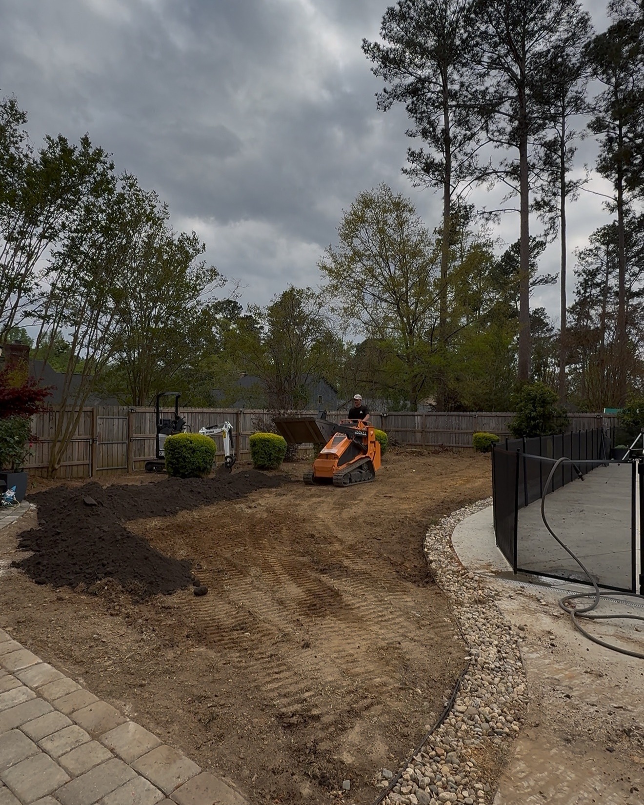Before photo of Grading & Dirt Work job in Augusta, GA by Anything Exterior