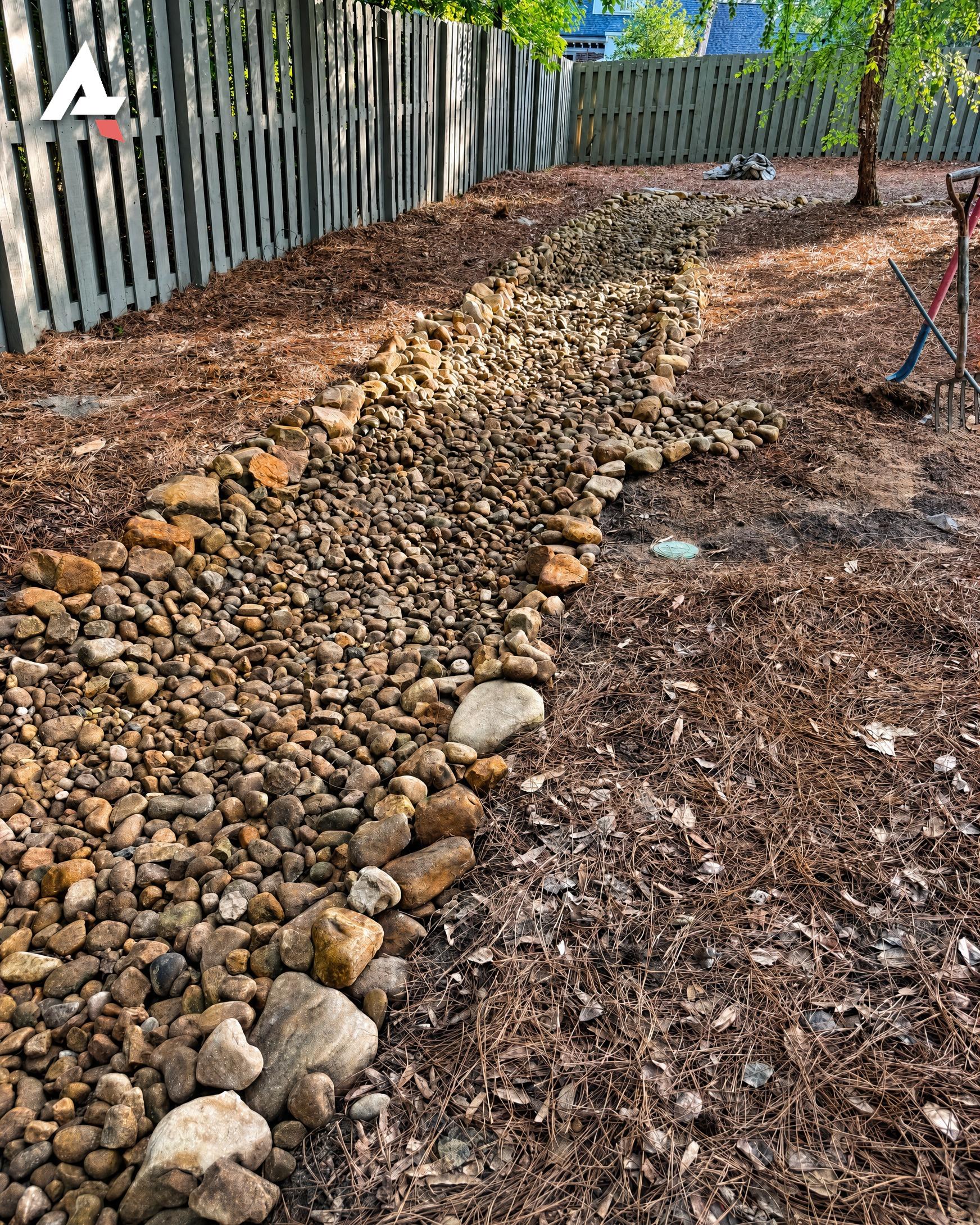 After photo of Grading & Dirt Work job in Augusta, GA by Anything Exterior