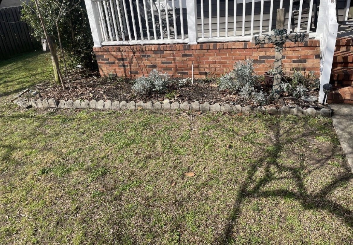 Before photo of Mulch & Pine Straw job in Augusta, GA by Anything Exterior